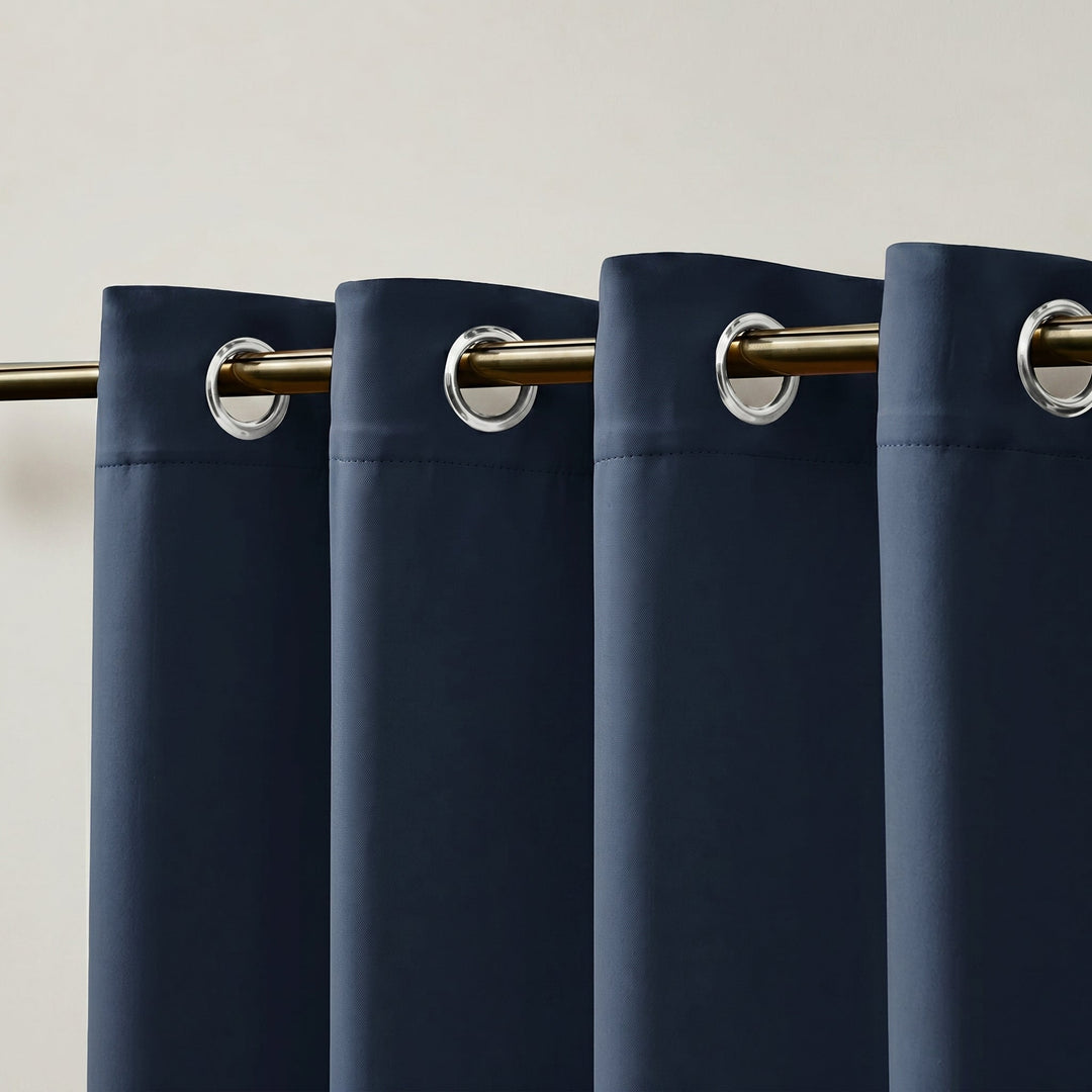 Waterproof Outdoor Blackout Curtains with Eyelets