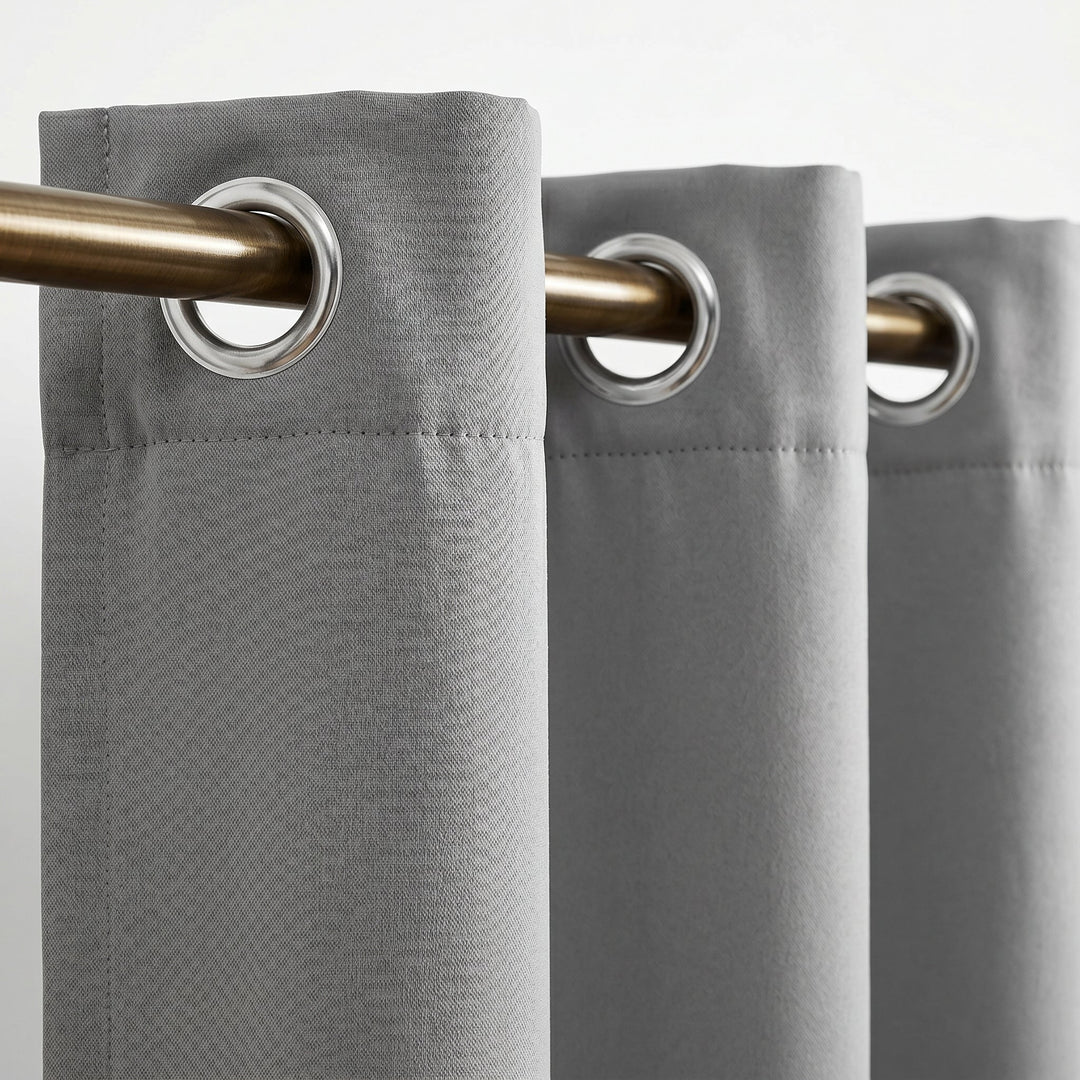 Waterproof Outdoor Blackout Curtains with Eyelets