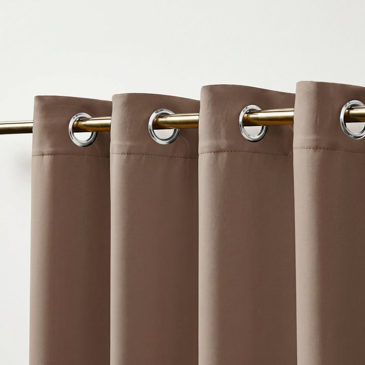 Waterproof Outdoor Blackout Curtains with Eyelets