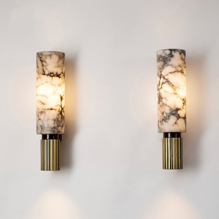 Cloud-Stone Wall Light – Modern Natural LED Design