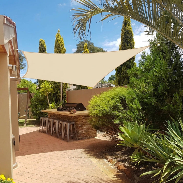Rectangular Sun Sail with UV Protection for Terrace and Garden