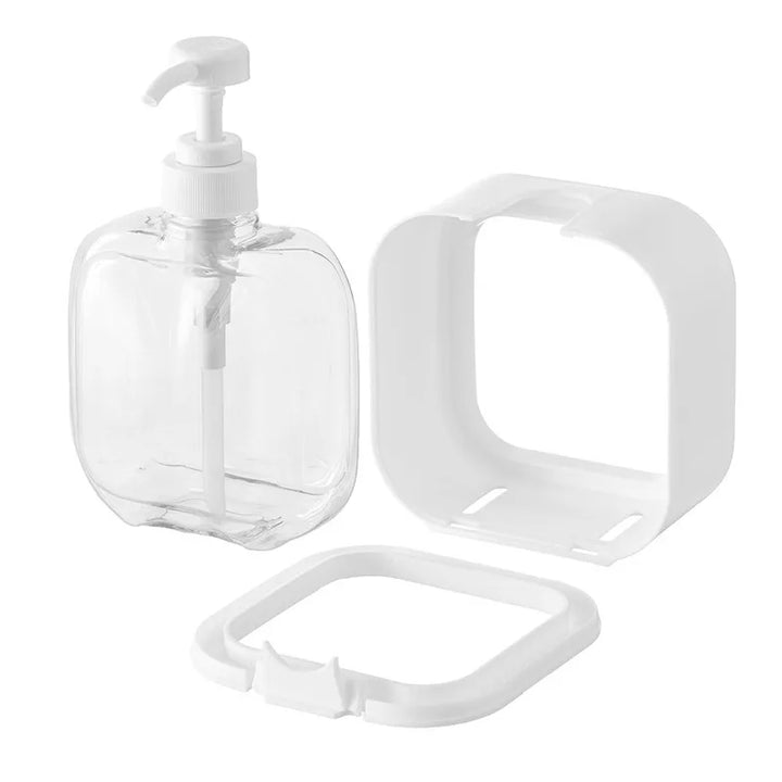 Refillable Soap Dispenser in Modern Design for Bathroom and Kitchen