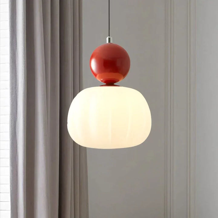 Modern Pendant Light with Colored Accents