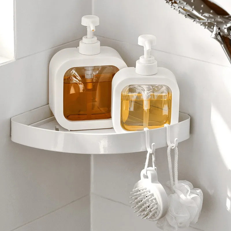 Refillable Soap Dispenser in Modern Design for Bathroom and Kitchen