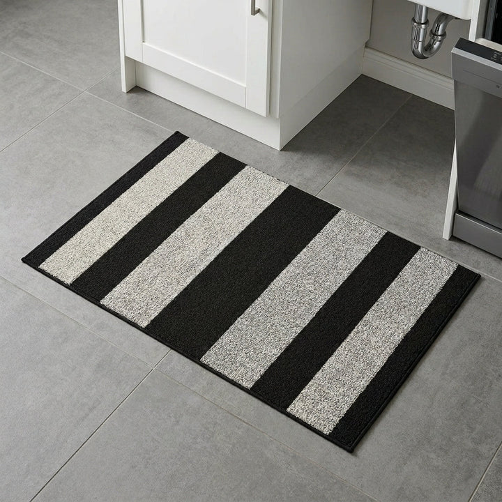 Indoor Anti-Slip Mat with Striped Pattern