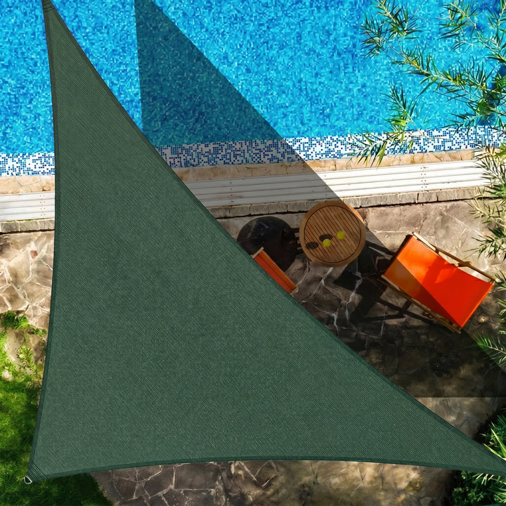 Triangular Waterproof Sun Shade Sail for Terrace and Pool