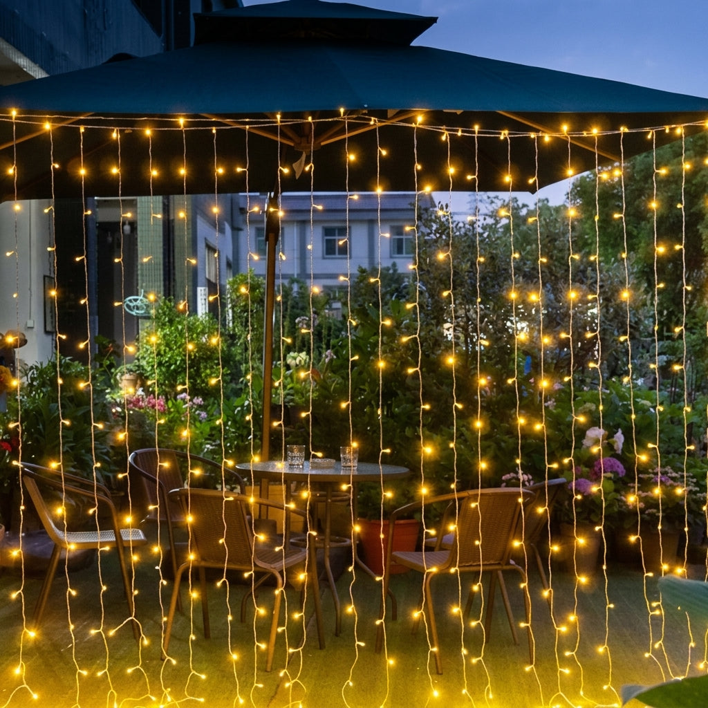 Solar String Lights for Garden and Patio