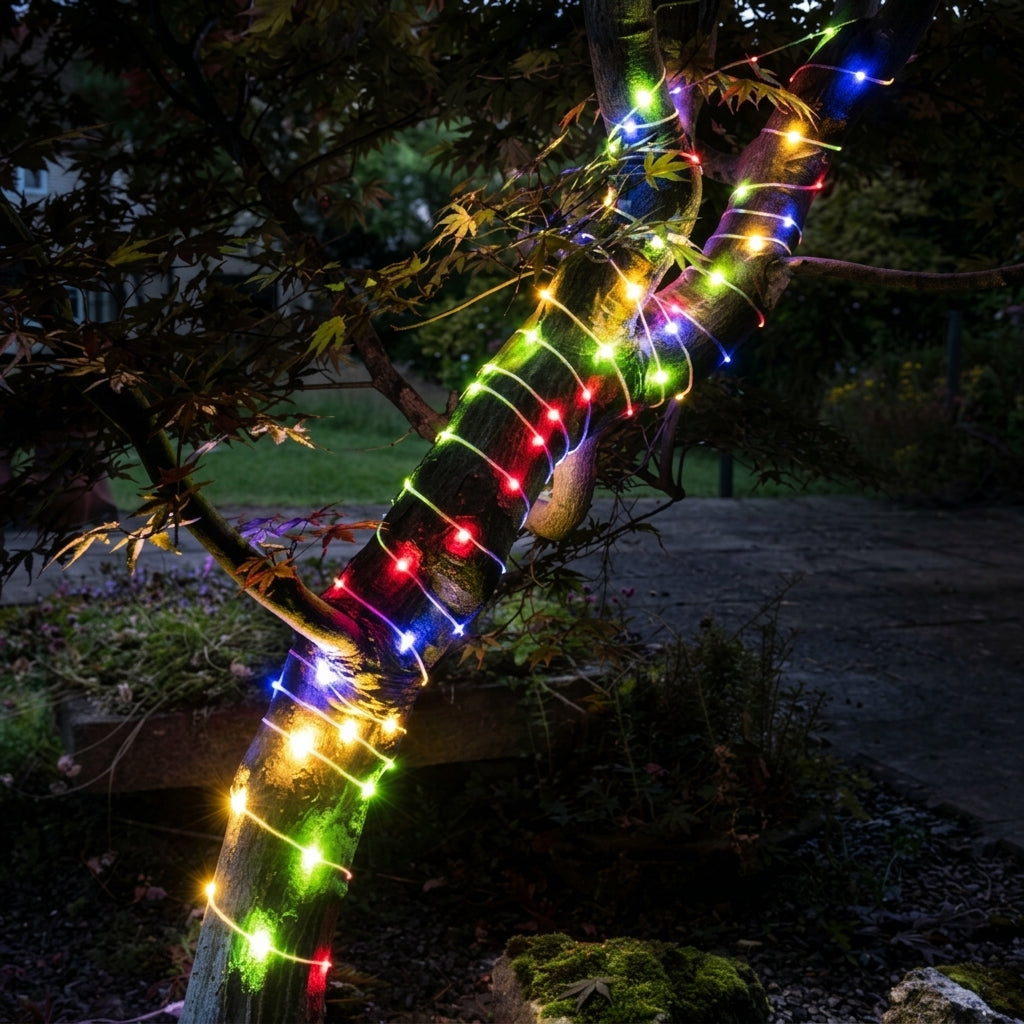 Solar String Lights for Garden and Patio