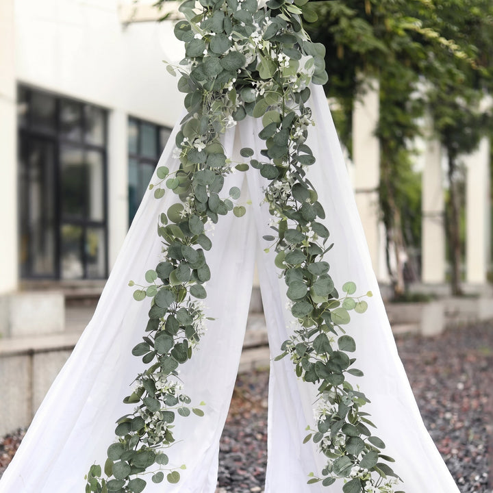 Artificial Eucalyptus Garland Table Decoration - Table Decoration - Oaksoho
