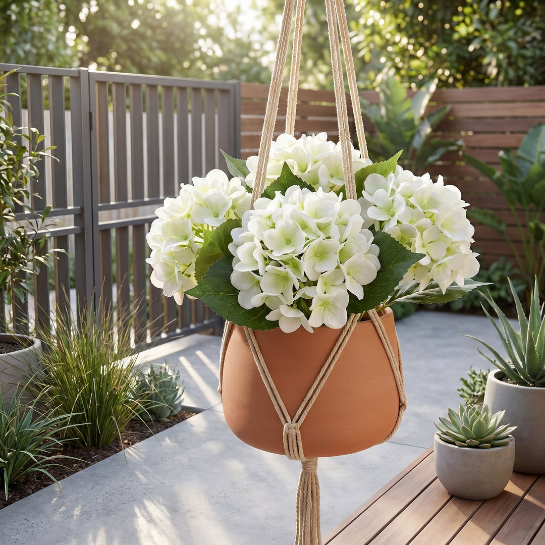 Artificial Hydrangea Bouquet Home Decoration - Artificial Flowers - Light Pink - Oaksoho