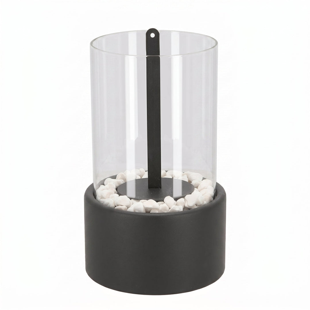 Atmospheric oil lamp for cosy living spaces - Table Lamp - White - Oaksoho