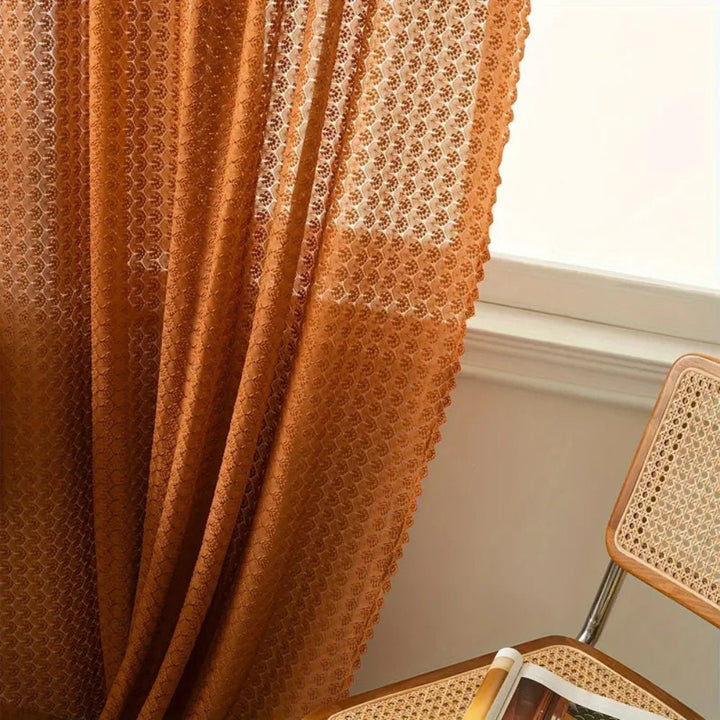 Boho - Style Crochet Curtain for Living and Bedrooms - Curtains & Drapes - 100 × 150 cm - Oaksoho