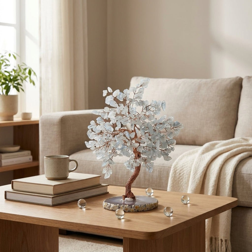 Bonsai Decoration with Crystal Stones - Decoration - Oaksoho