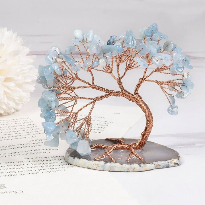 Bonsai Decoration with Crystal Stones - Decoration - Oaksoho