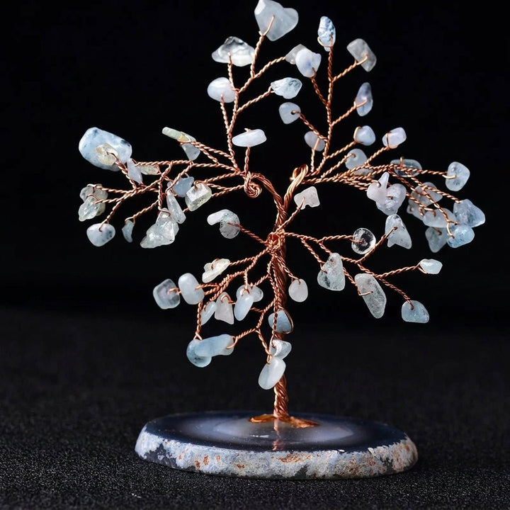 Bonsai Decoration with Crystal Stones - Decoration - Oaksoho