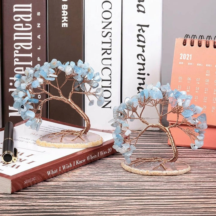 Bonsai Decoration with Crystal Stones - Decoration - Oaksoho