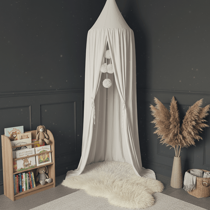 Canopy Tent for Children's Room - Canopy - White - Oaksoho