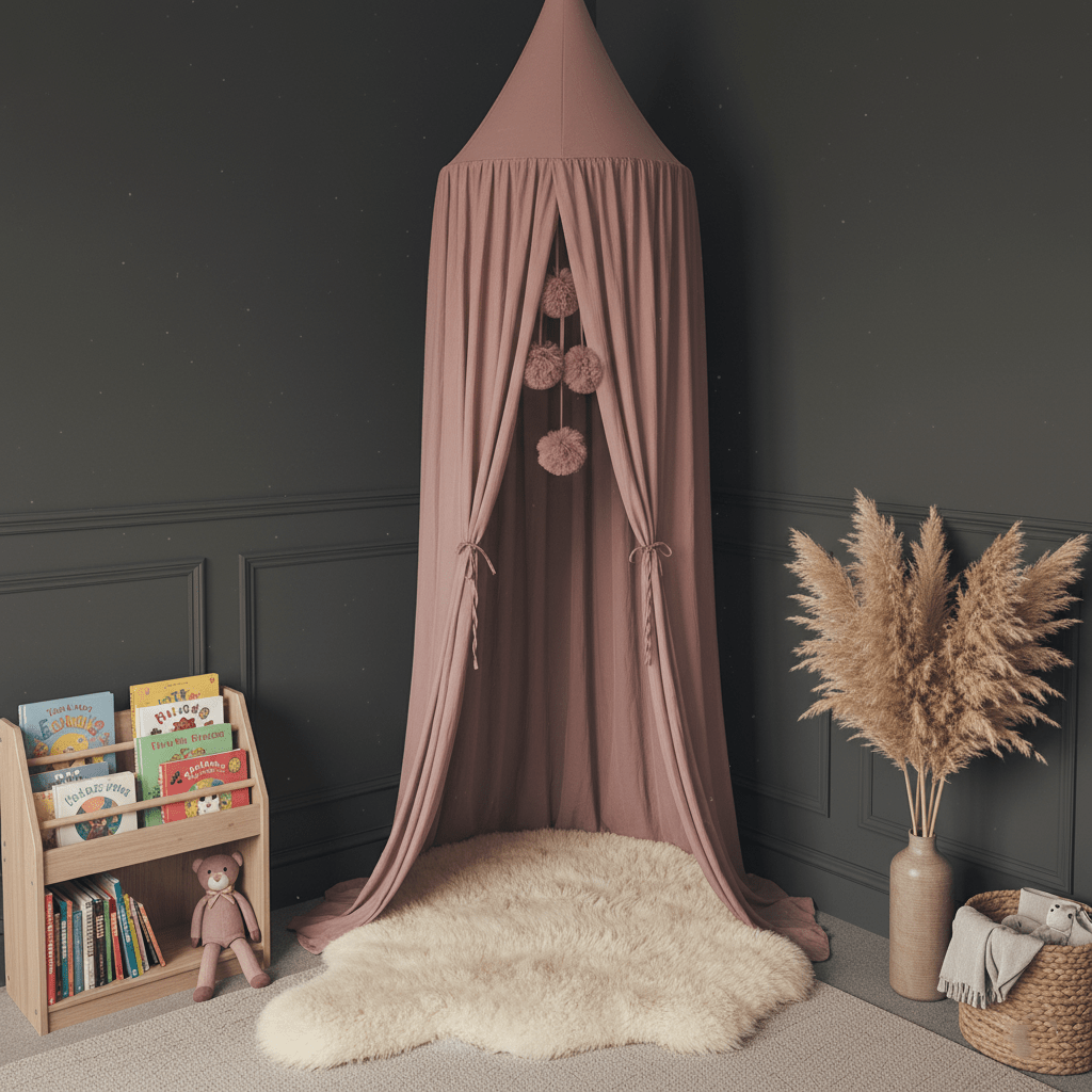 Canopy Tent for Children's Room - Canopy - Pink - Oaksoho