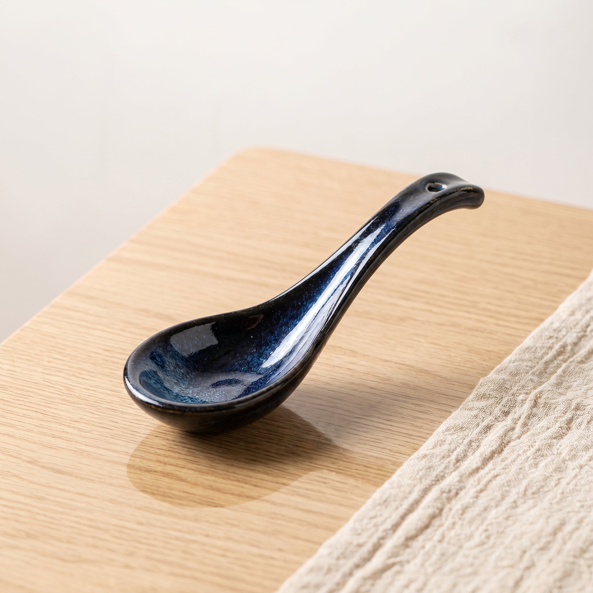 Ceramic Tableware with Reactive Glaze - Tableware - Spoon - Oaksoho