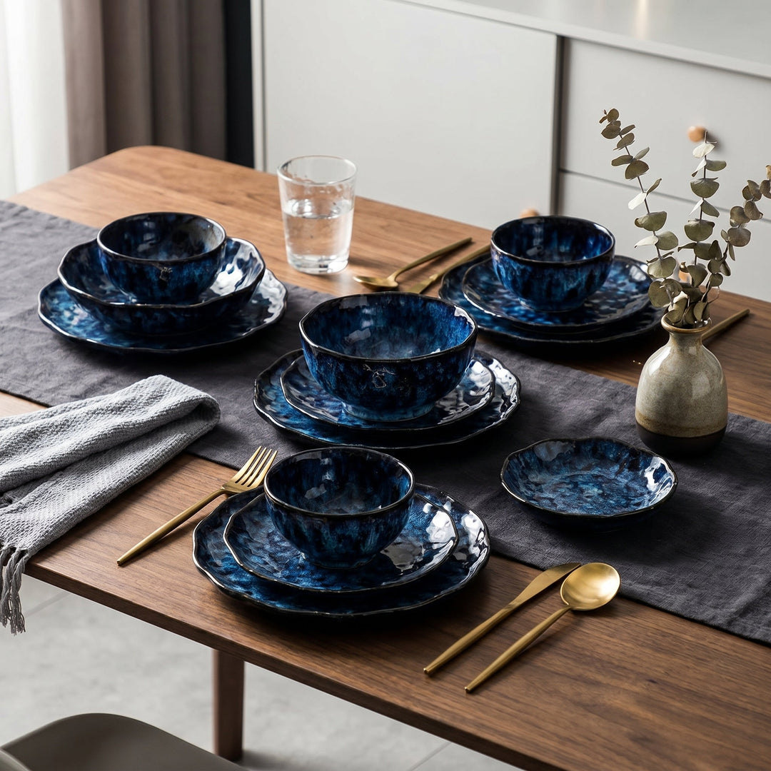 Ceramic Tableware with Reactive Glaze - Tableware - Spoon - Oaksoho