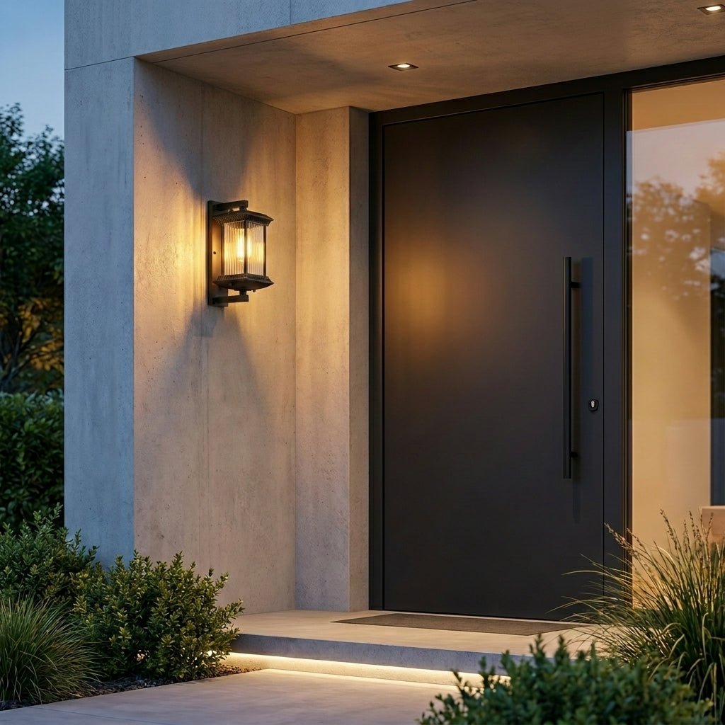 Classic Outdoor Wall Lamp with Warm LED Light - Wall Light - Oaksoho