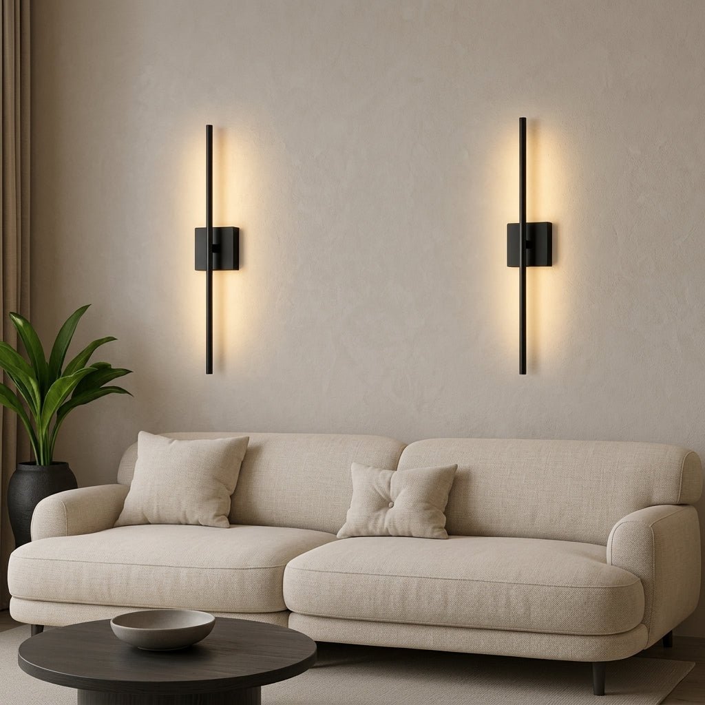 Cordless LED Wall Light Bar with Minimalist Linear Design - Wall Light Fixtures - Oaksoho