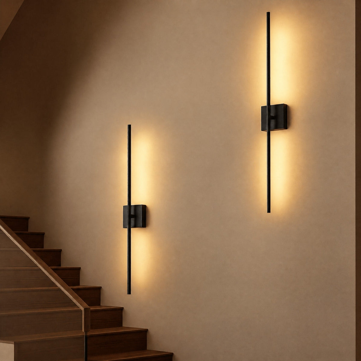Cordless LED Wall Light Bar with Minimalist Linear Design - Wall Light Fixtures - Oaksoho