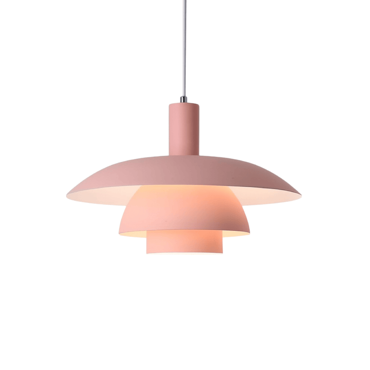 Danish Style LED Pendant Light Modern Design - Deckenleuchte - Pink - Oaksoho