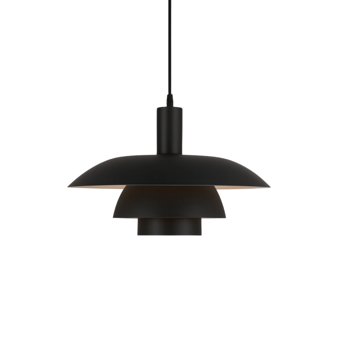 Danish Style LED Pendant Light Modern Design - Deckenleuchte - Black - Oaksoho