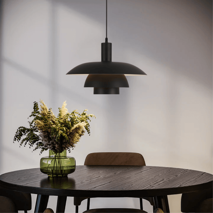 Danish Style LED Pendant Light Modern Design - Deckenleuchte - Black - Oaksoho