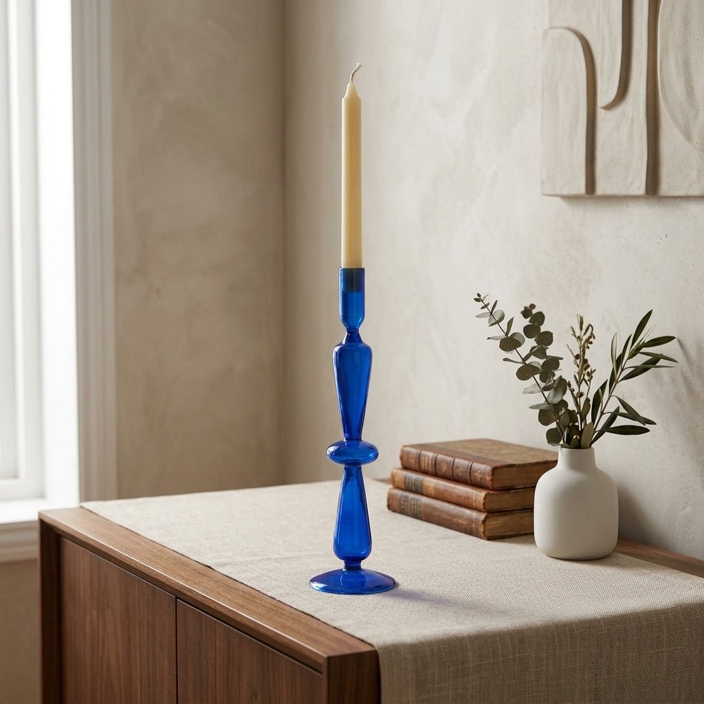 Decorative candle holder in a unique shape - Candle Holder - Flute - Oaksoho