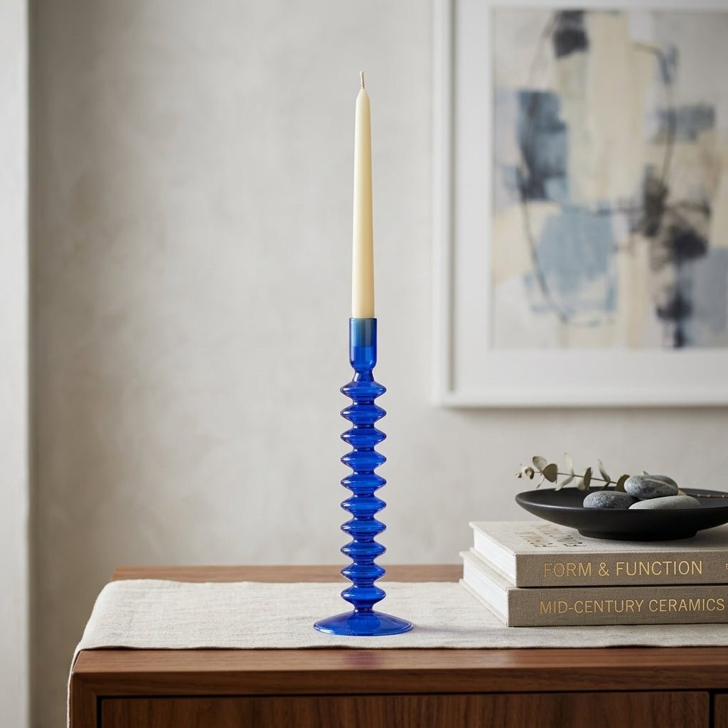 Decorative candle holder in a unique shape - Candle Holder - Accordion - Oaksoho