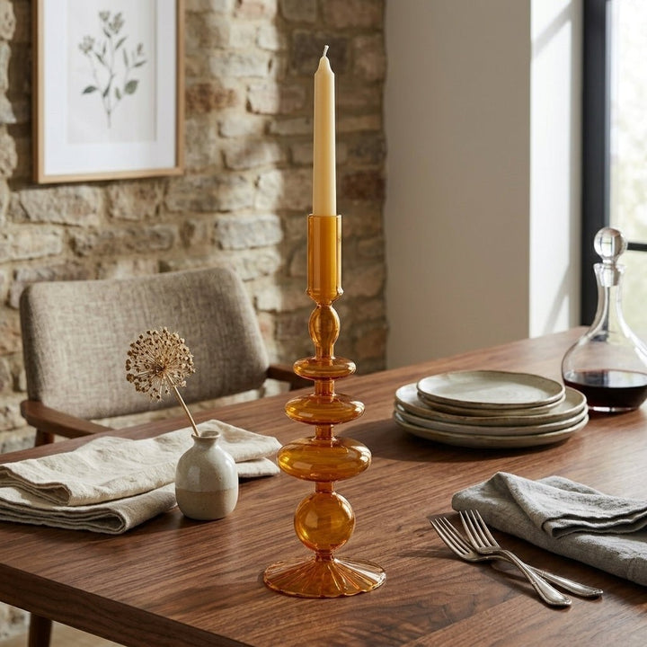 Decorative Shaped Candle Holder - Candle Holder - Onda - Oaksoho
