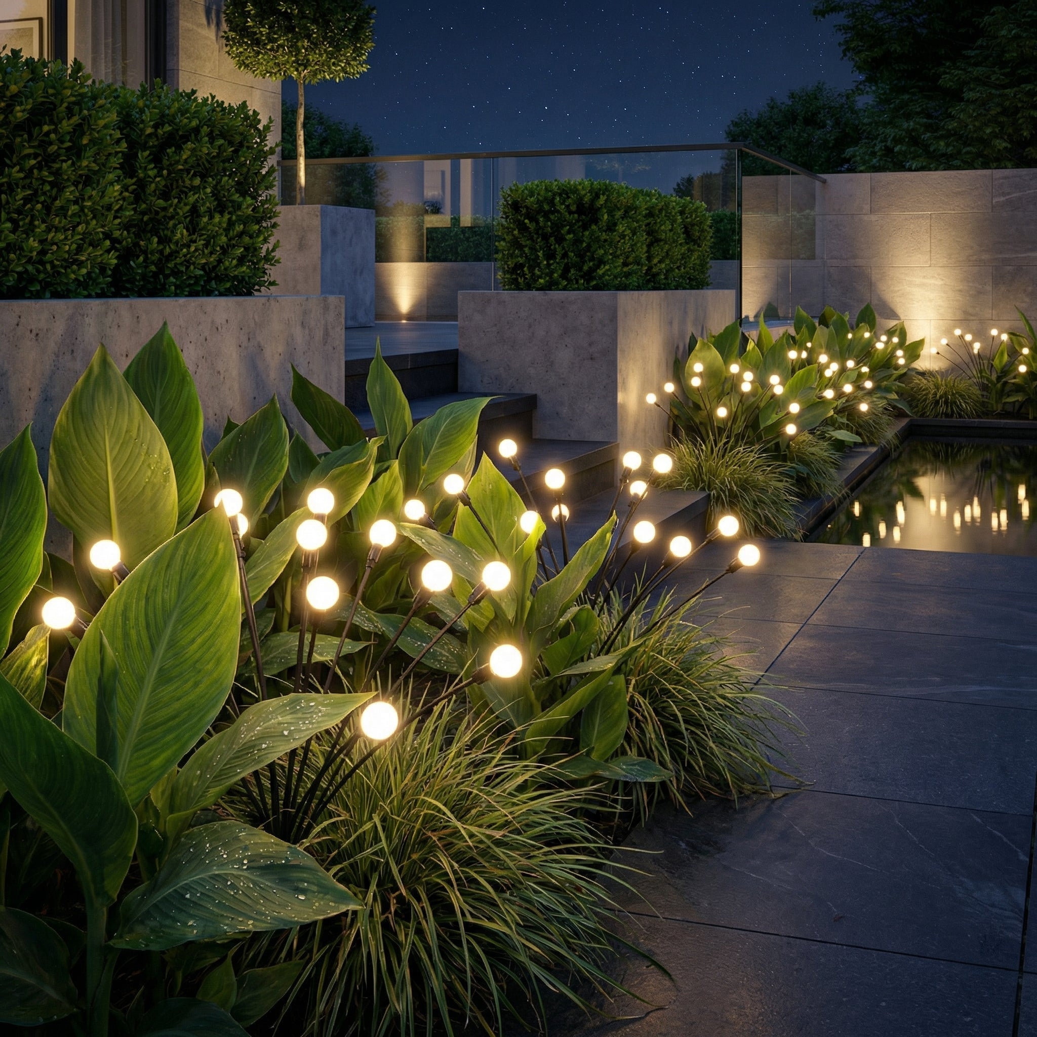 Decorative Solar Firefly Garden Lights - Garden Light - Oaksoho
