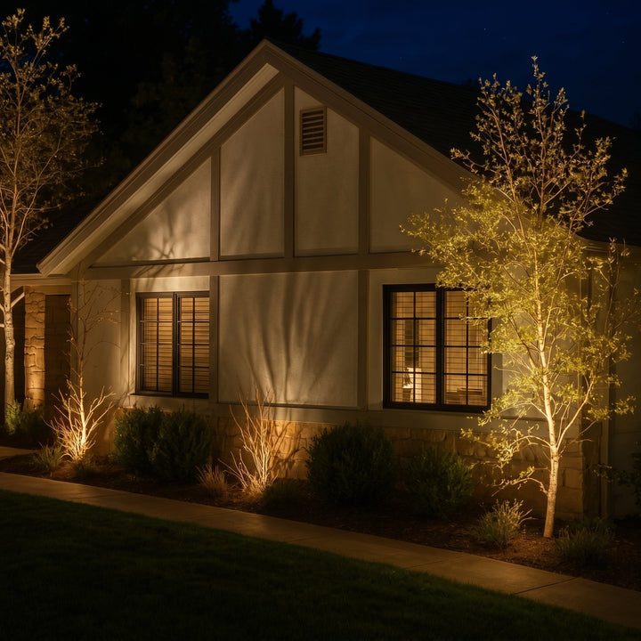 Decorative Solar Garden Light with Colourful Light Effect - Garden Light - Coloured Light - Oaksoho
