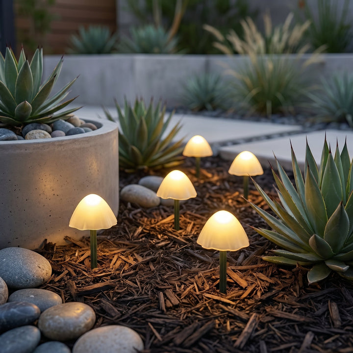 Decorative Solar LED Mushroom Garden Light - LED Decorative Lights - Oaksoho