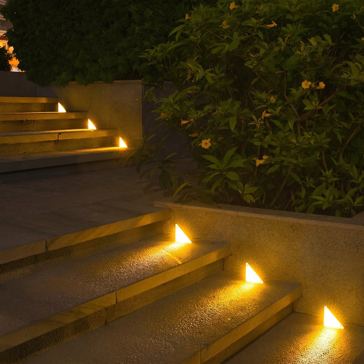 Decorative Solar LED Step Lighting for Outdoor Stairs - Solar LED Light - Oaksoho