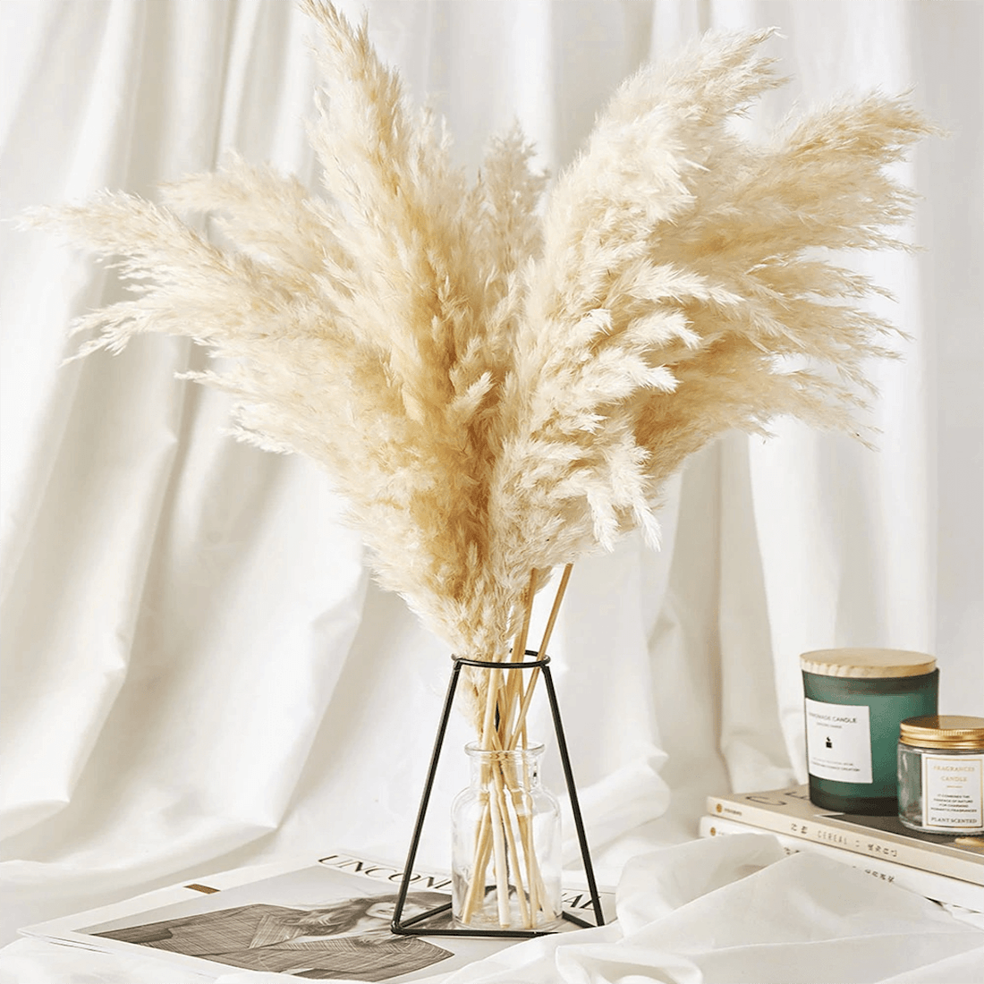 Dried Flower Bouquet Boho Decor - Artificial Plants - Oaksoho