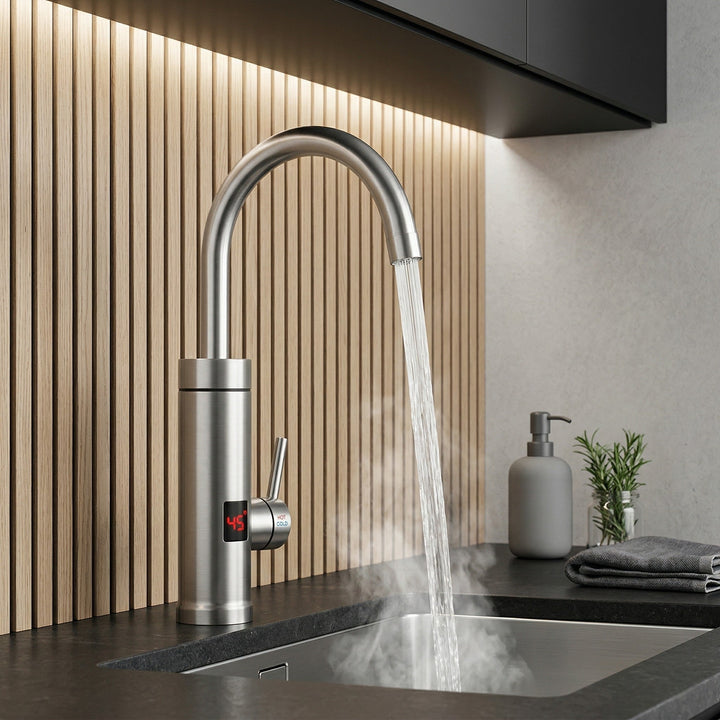 Electric Instant Heating Kitchen Tap - Faucet - Oaksoho