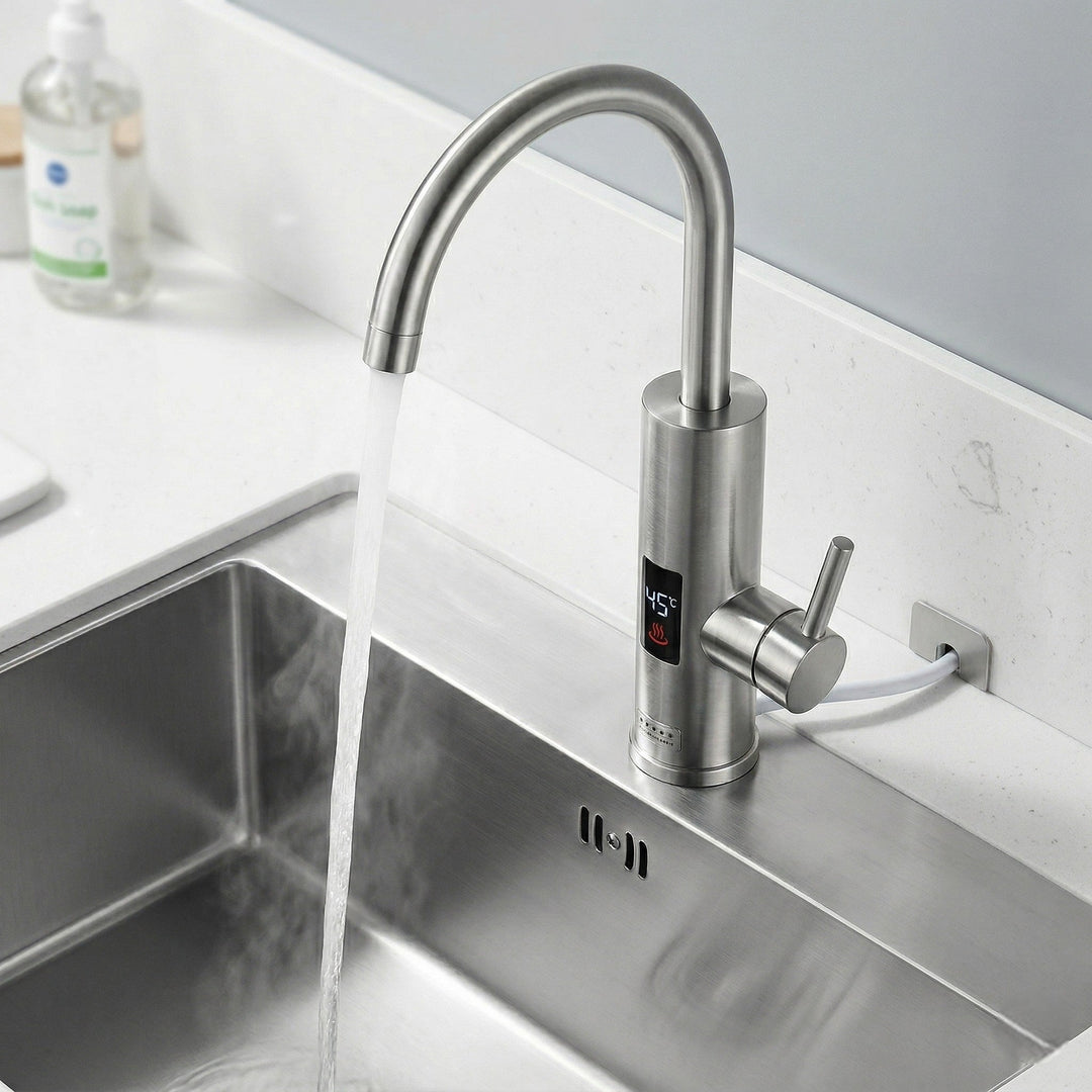 Electric Instant Heating Kitchen Tap - Faucet - Oaksoho