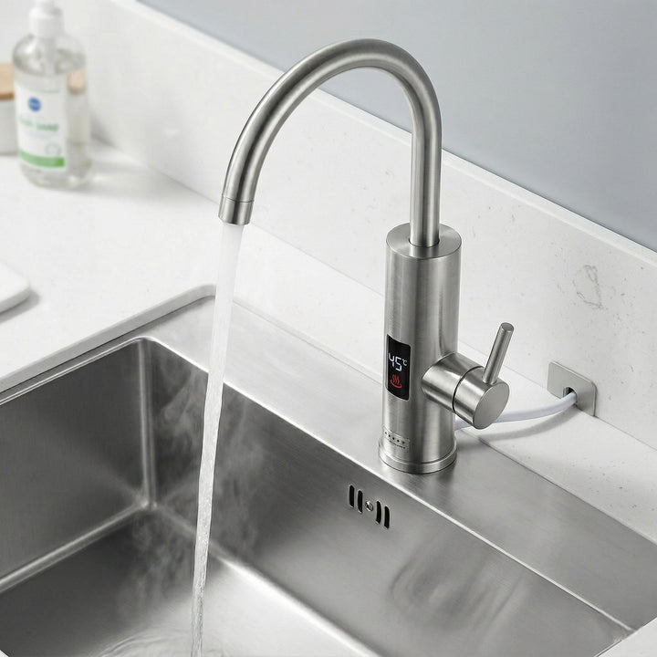 Electric Instant Heating Kitchen Tap - Faucet - Oaksoho