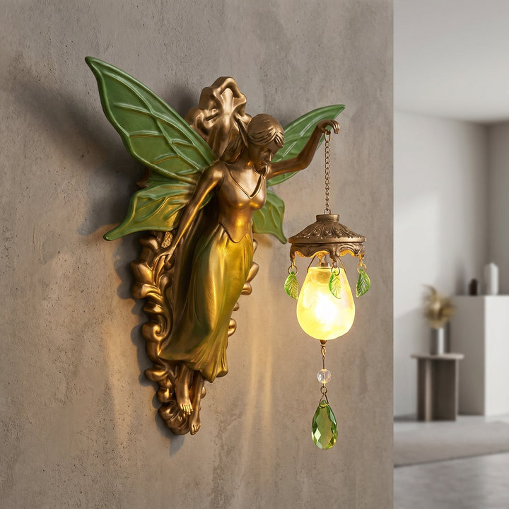 Fairy Sculpture Wall Lamp - Wall lamp - Oaksoho