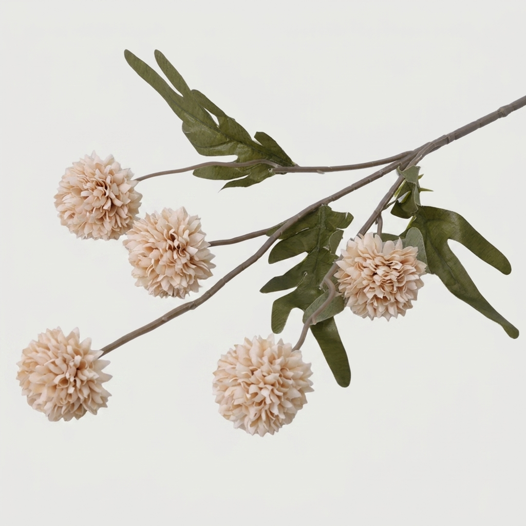 Artificial Allium Flower Stem Home Decoration