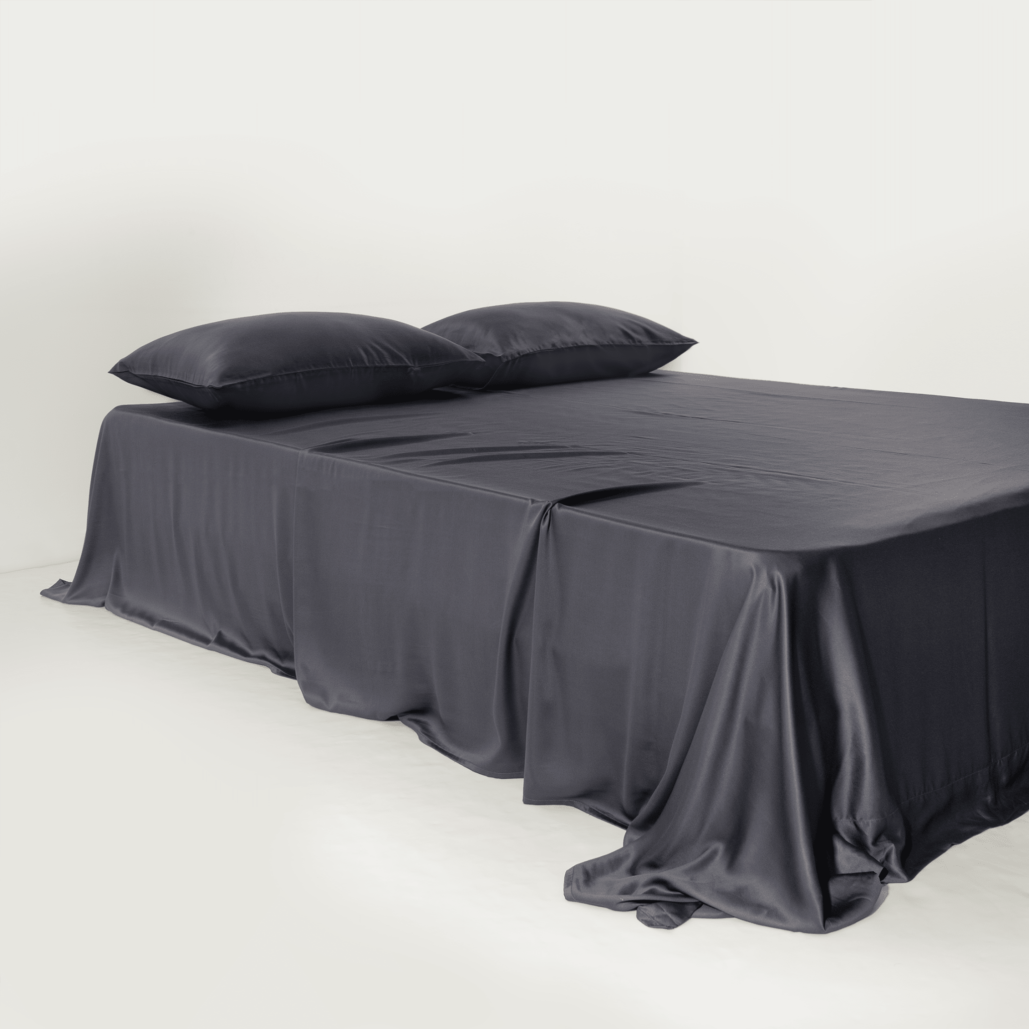 Flat Sheet with a Breathable Surface - Bedroom - Grey - Oaksoho