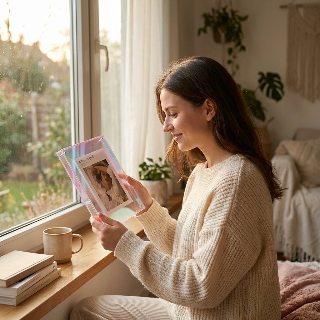 Frameless Transparent Photo Frame - Picture frame - Rainbow - Oaksoho