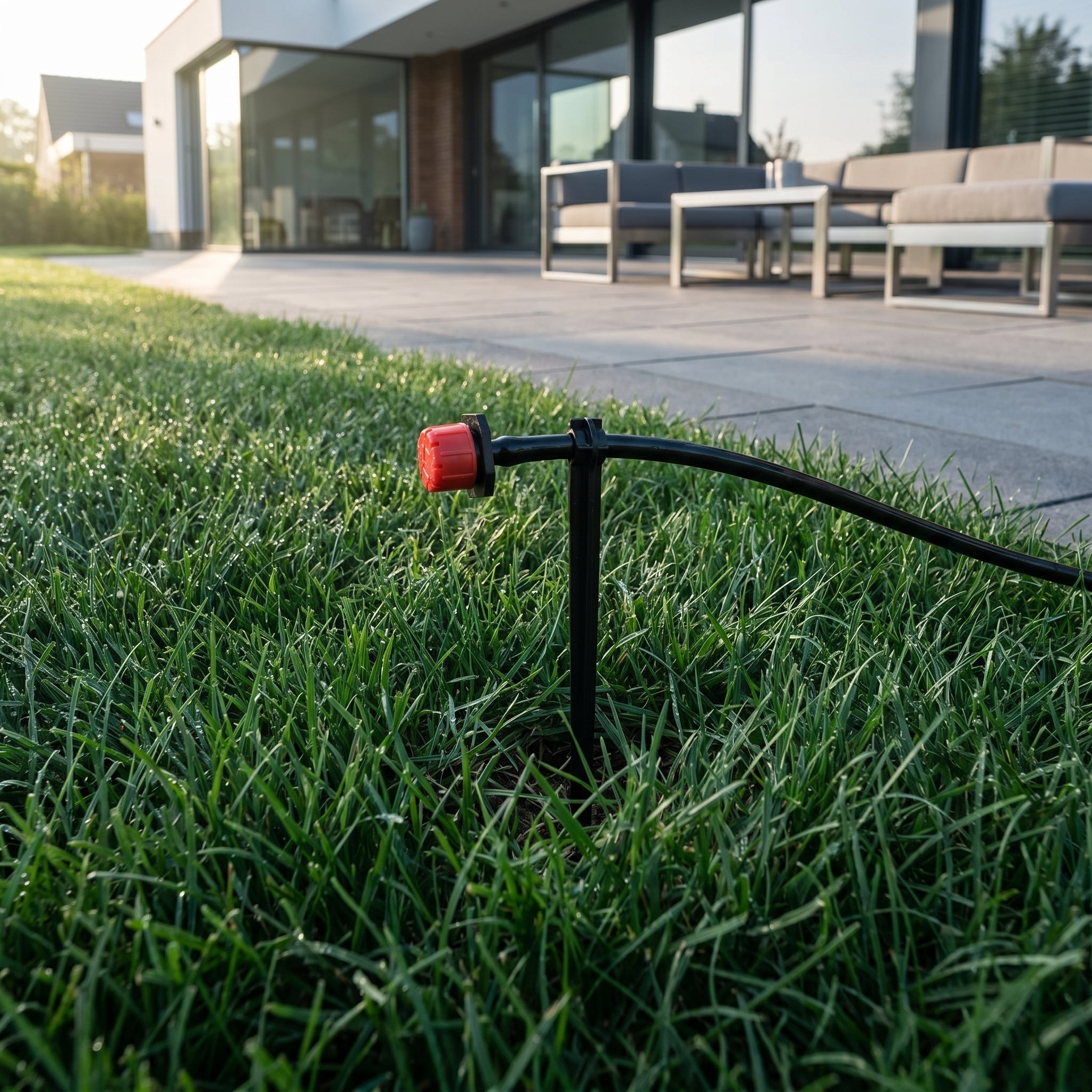 Garden Drip Irrigation Set with Automatic Water Timer - Garden Drip Irrigation - 5 Meters - Oaksoho