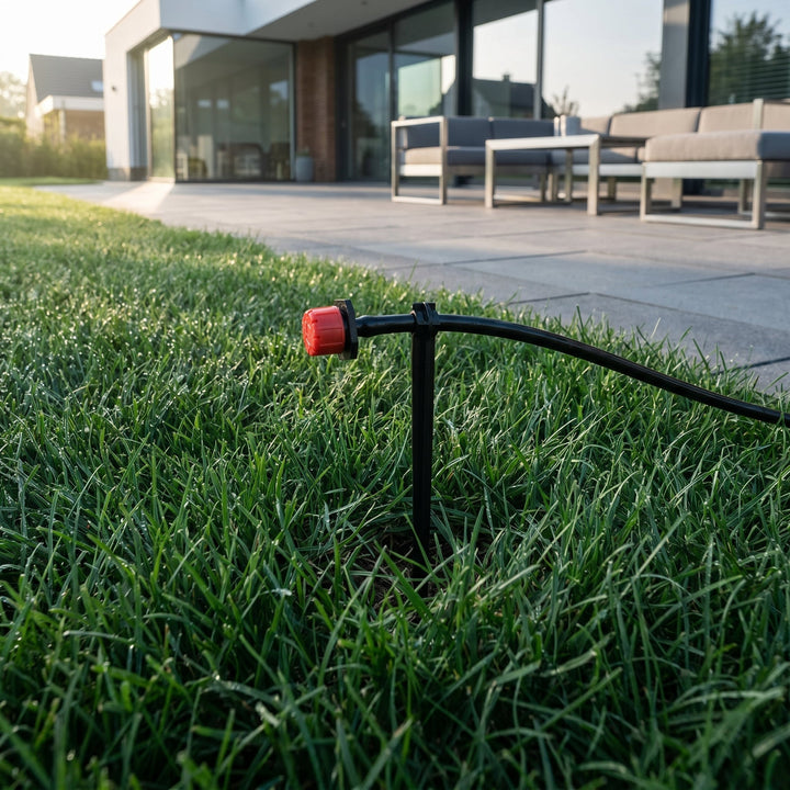 Garden Drip Irrigation Set with Automatic Water Timer - Garden Drip Irrigation - 5 Meters - Oaksoho