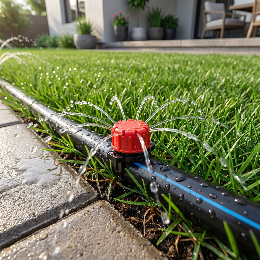 Garden Drip Irrigation Set with Automatic Water Timer - Garden Drip Irrigation - 5 Meters - Oaksoho