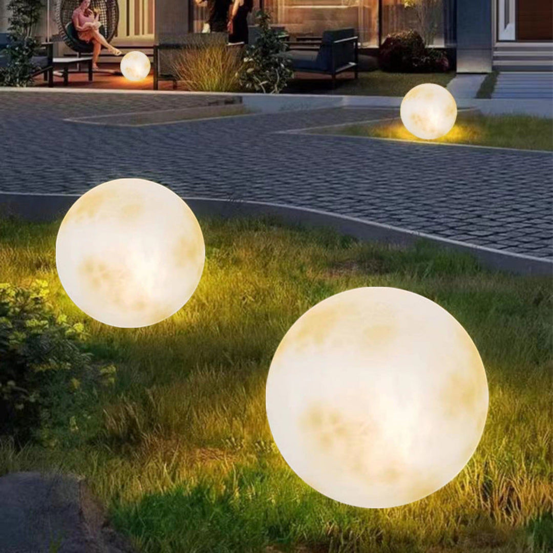 Garden Lamp in Moon Shape for Atmospheric Outdoor Areas - Garden Lamp - Wired - Oaksoho