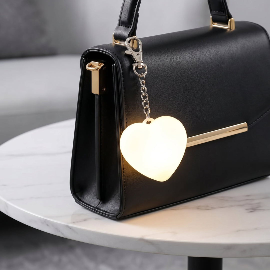 Handy Mini Night Light for Handbags - Night Light - Heart - Oaksoho